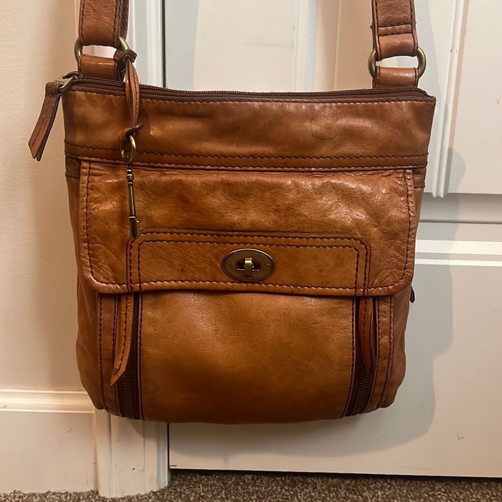 Leather Fossil pocketbook/wallet